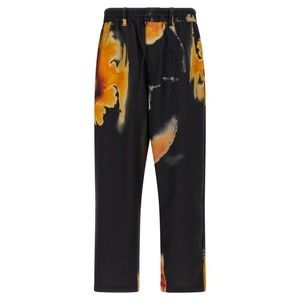 Y-3 Technical Fabric Trousers With Striking Print And Adjustable Features - NWT